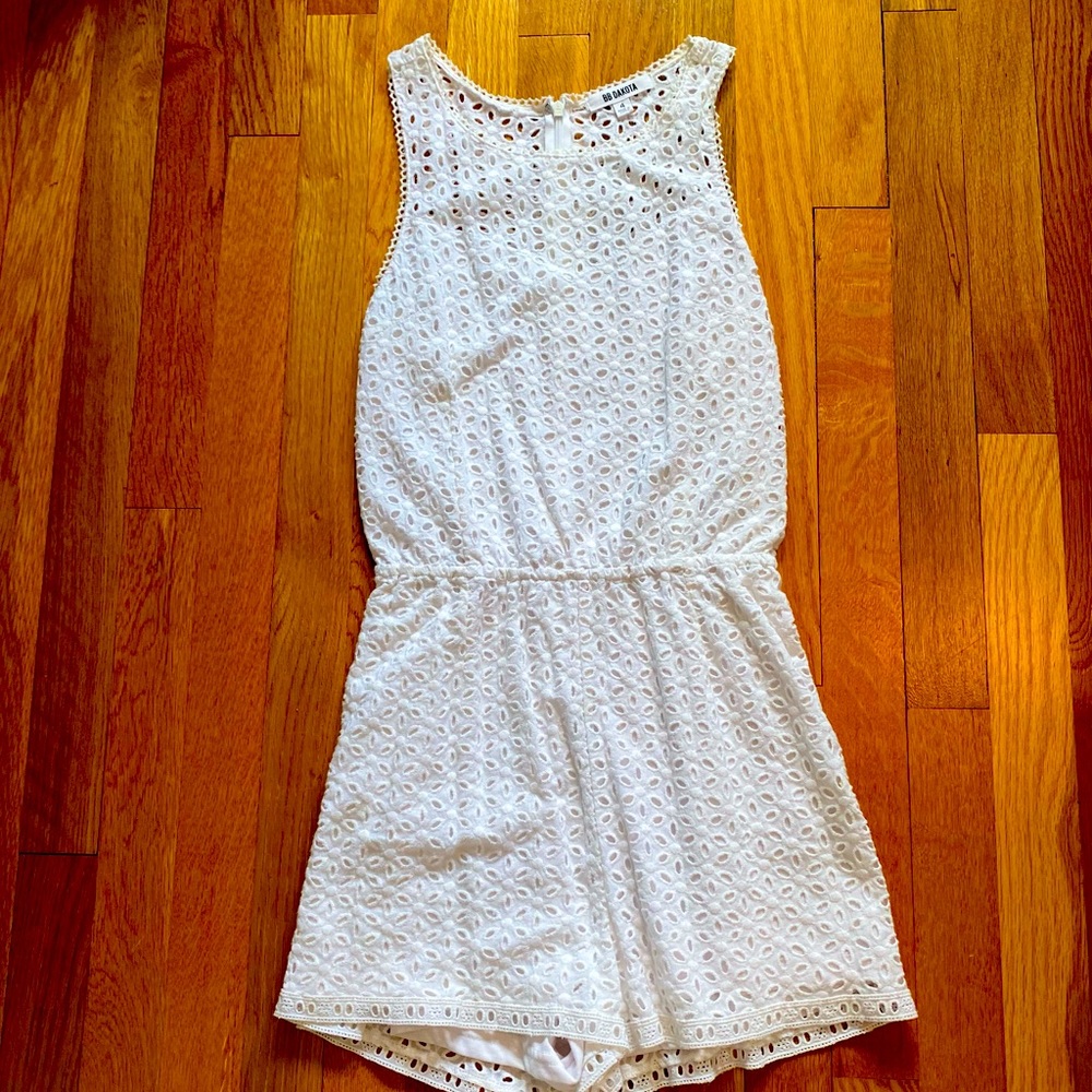 BB Dakota white romper
